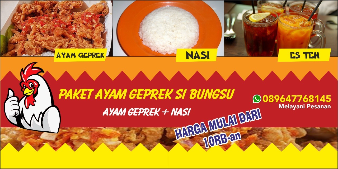 Detail Desain Banner Ayam Geprek Nomer 22