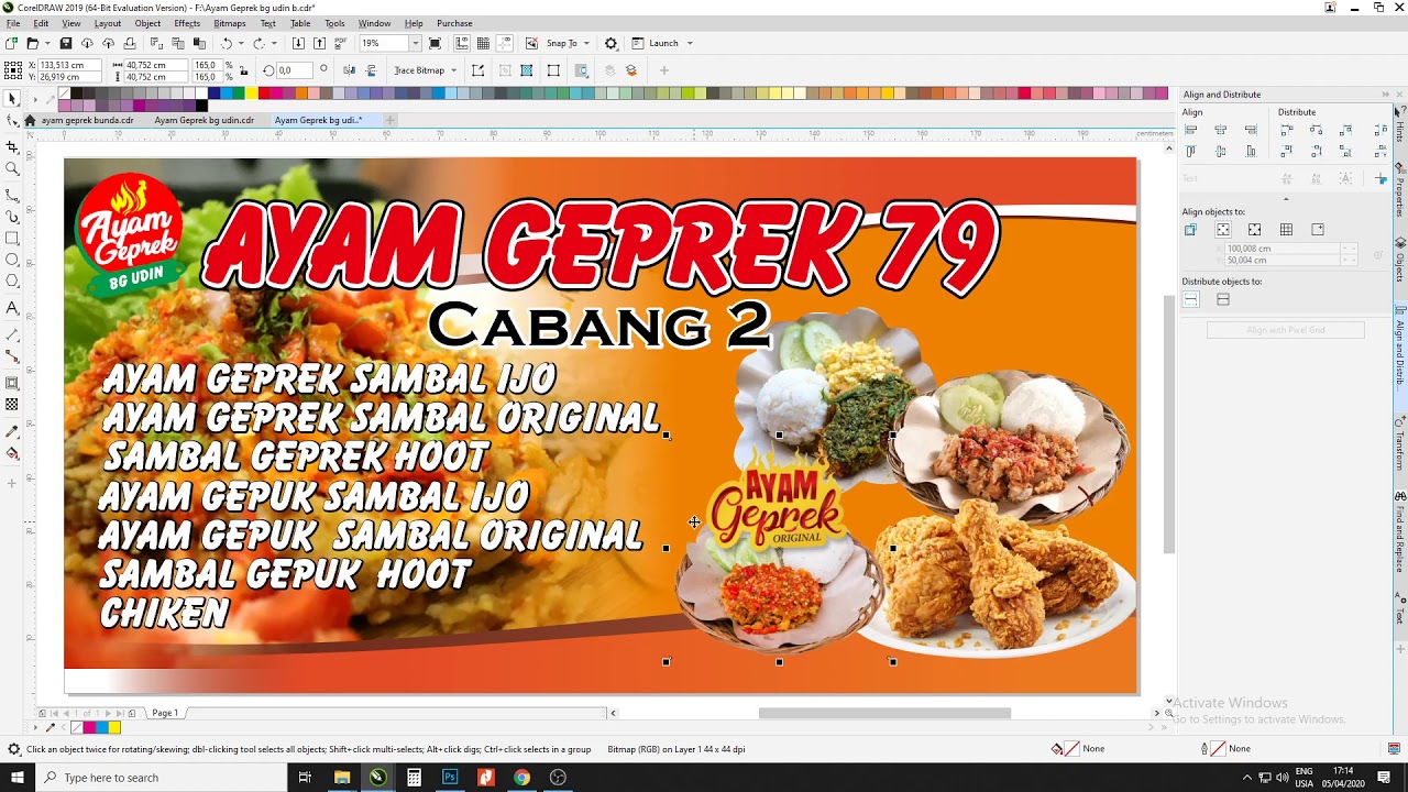 Detail Desain Banner Ayam Geprek Nomer 26