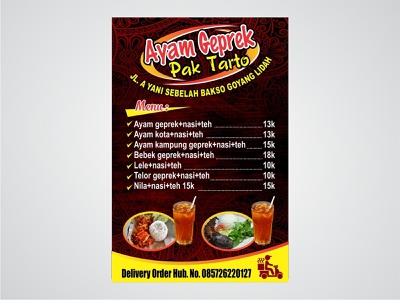 Detail Desain Banner Ayam Geprek Nomer 58