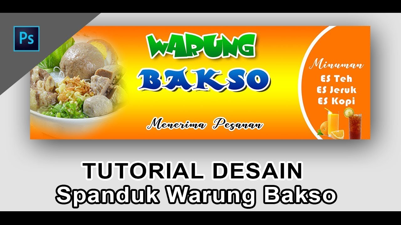 Detail Desain Banner Bakso Nomer 11