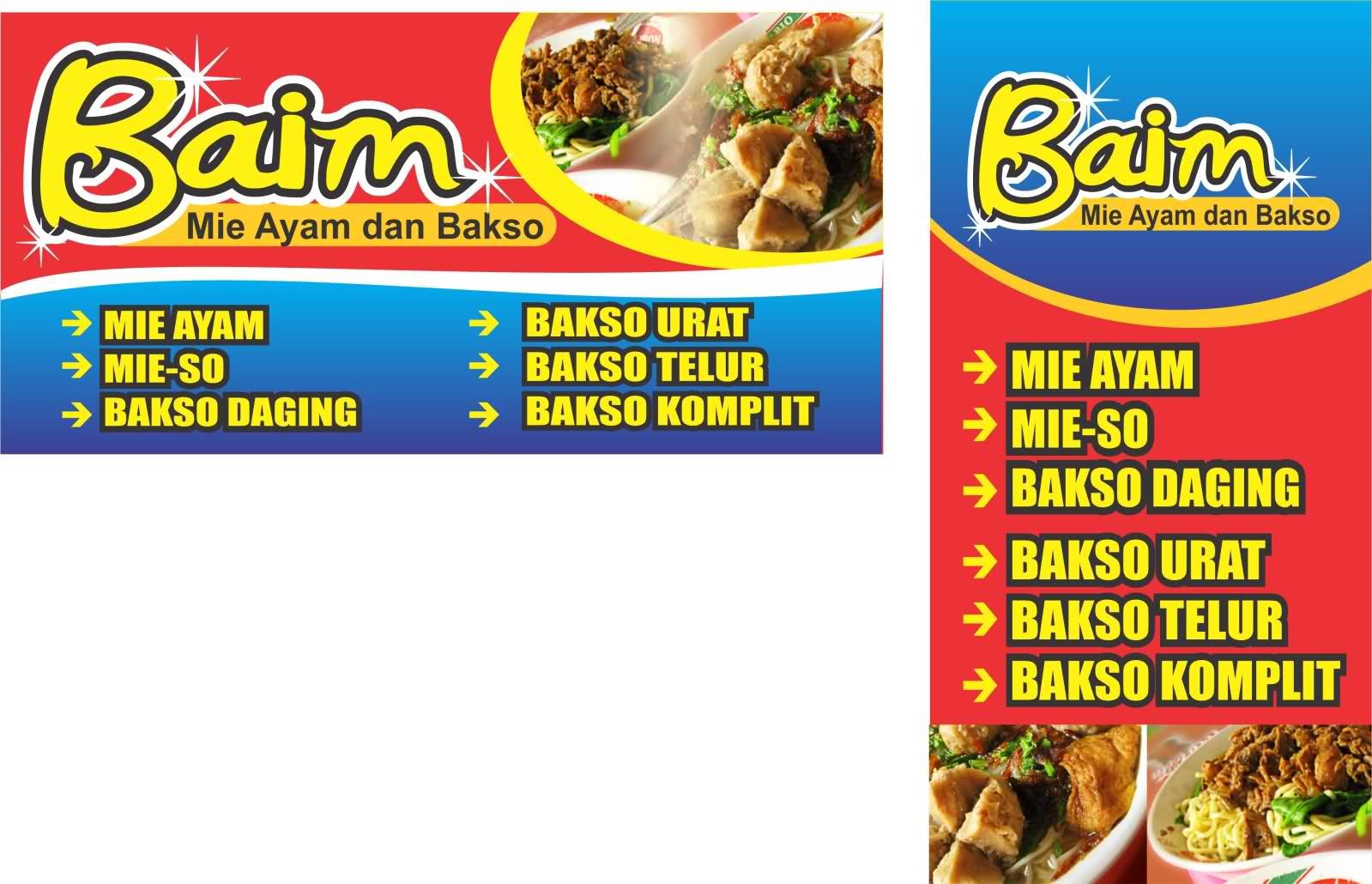 Detail Desain Banner Bakso Nomer 20