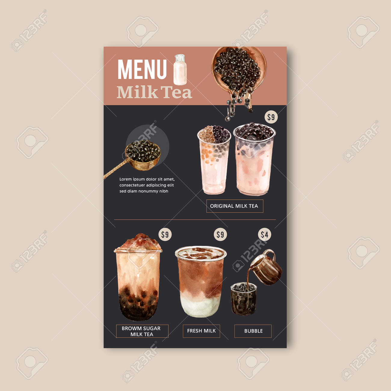 Detail Desain Banner Bubble Drink Nomer 24