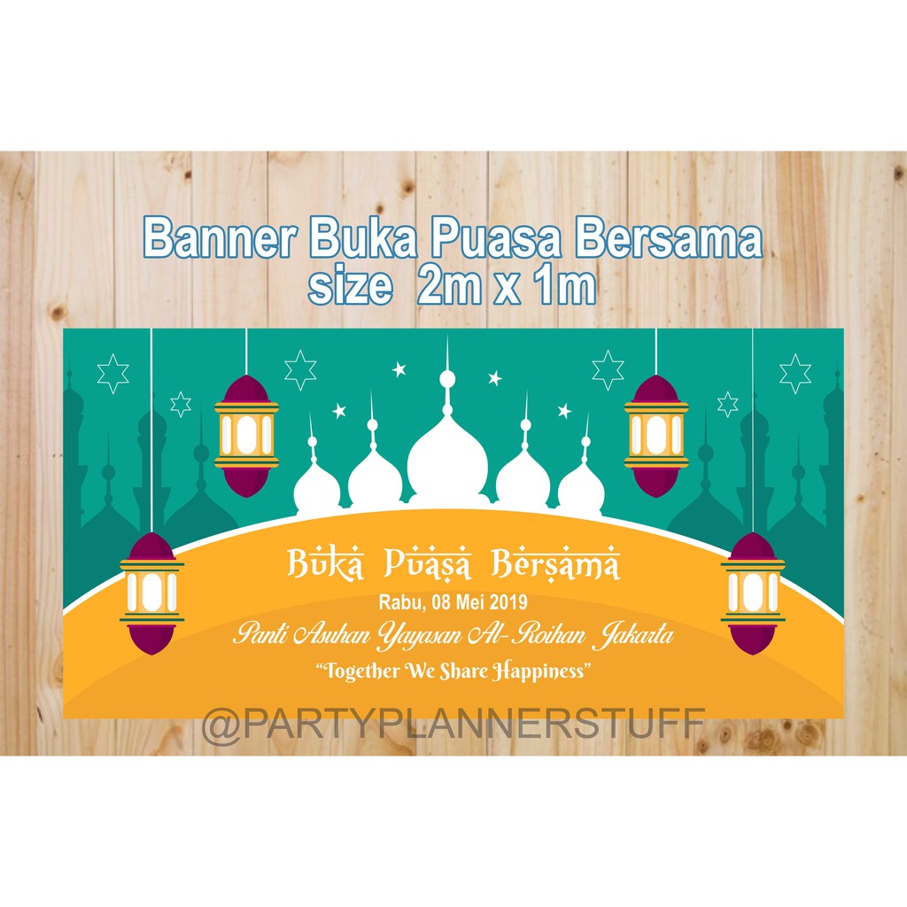 Detail Desain Banner Buka Bersama Nomer 21