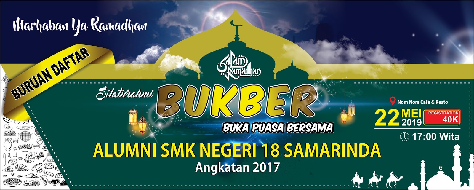 Detail Desain Banner Buka Bersama Nomer 22