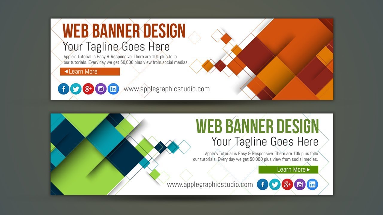 Detail Desain Banner Dengan Photoshop Nomer 26