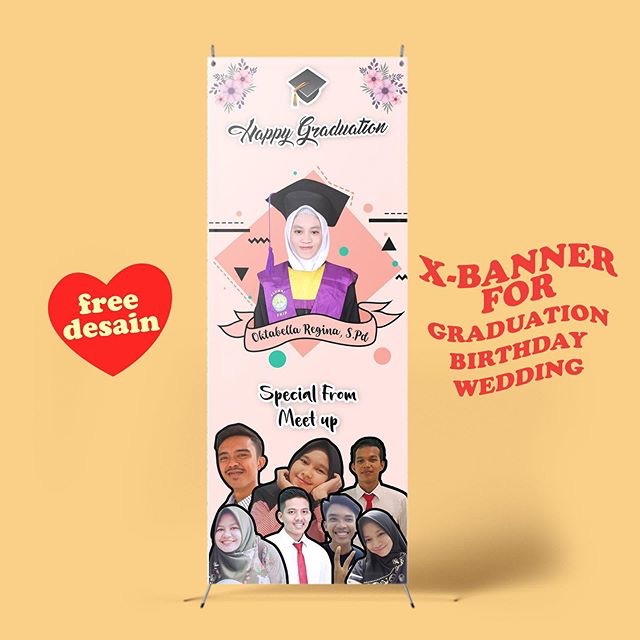 Detail Desain Banner Graduation Nomer 45