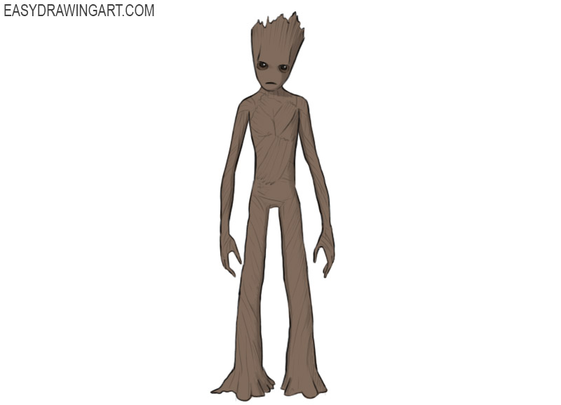 Detail Easy Drawing Groot Nomer 8