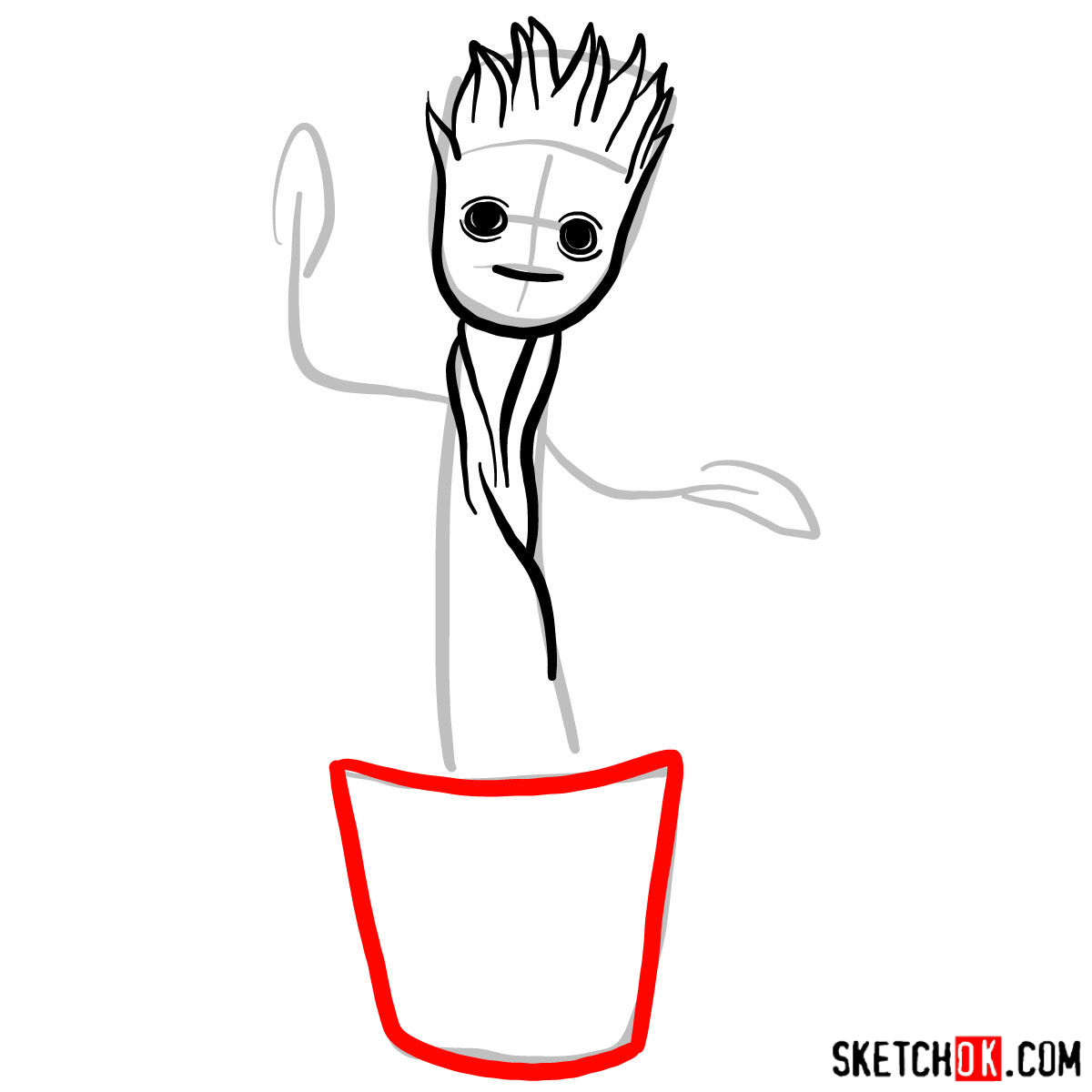 Detail Easy Drawing Groot Nomer 23