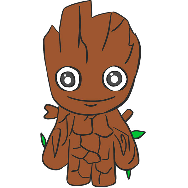 Detail Easy Drawing Groot Nomer 5