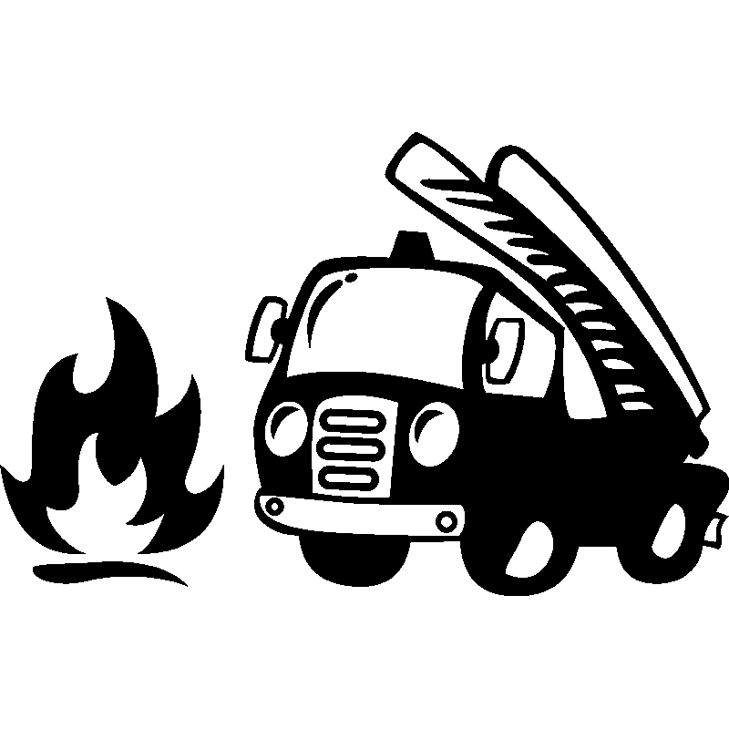 Detail Feuerwehrauto Silhouette Nomer 5