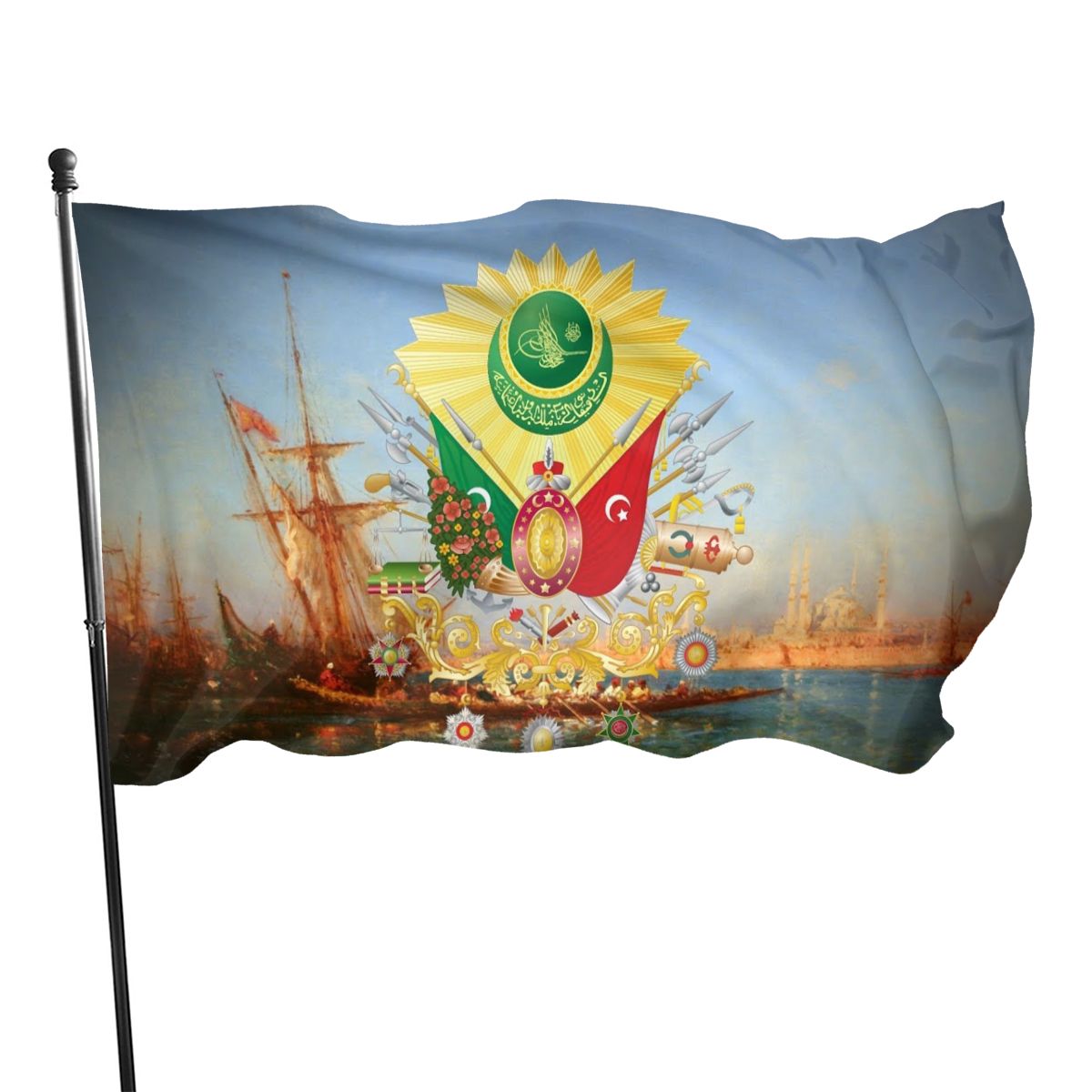 Detail Osmanisches Reich Flagge Nomer 20