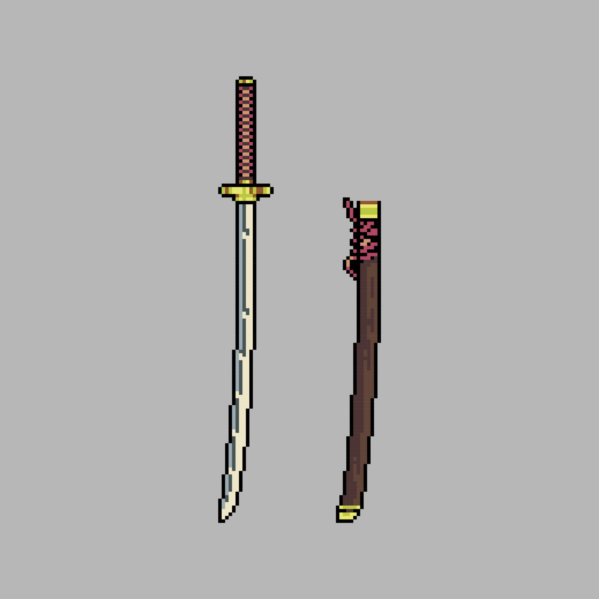 Detail Pixel Weapons Nomer 10