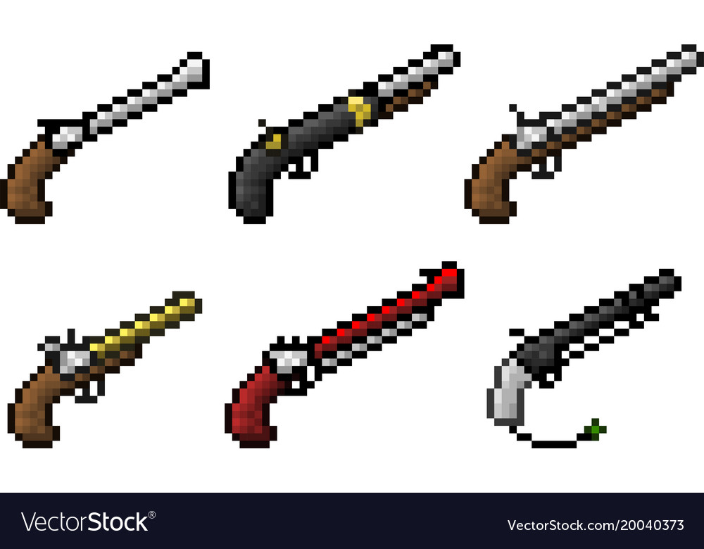 Detail Pixel Weapons Nomer 13