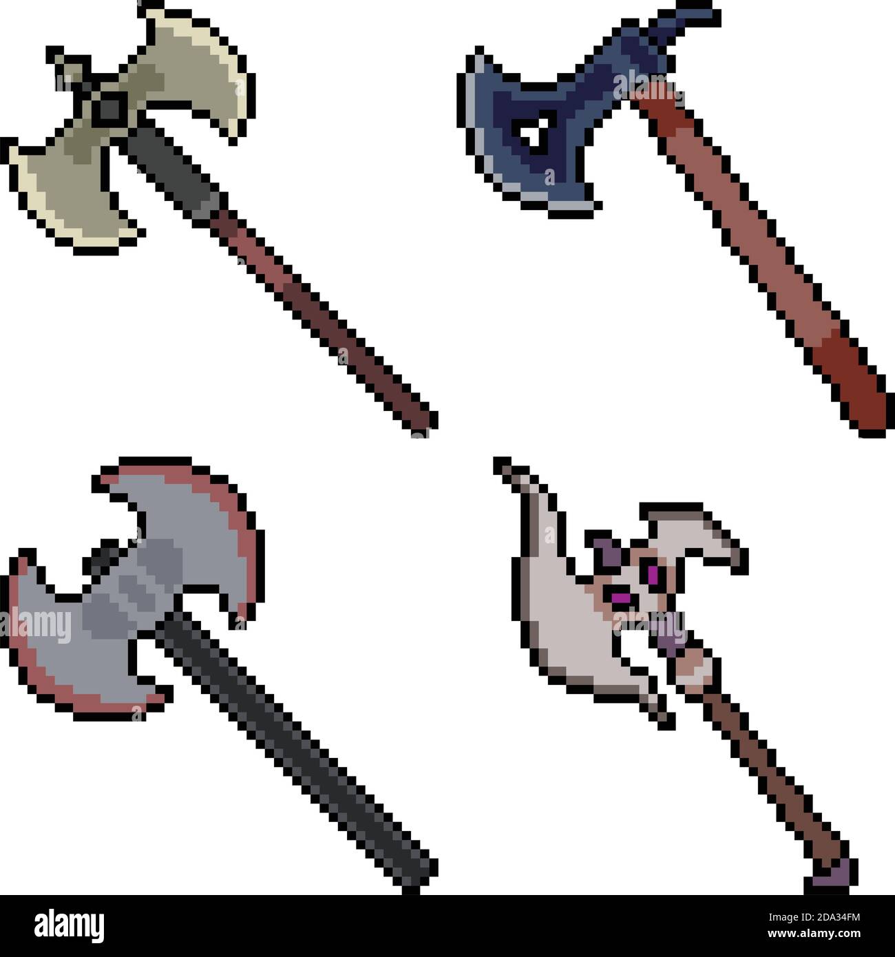Detail Pixel Weapons Nomer 28