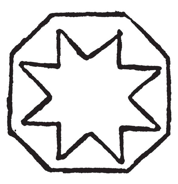 Detail Vorlage Achteck Nomer 12