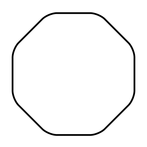 Detail Vorlage Achteck Nomer 8