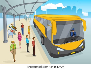 Detail Gambar Terminal Bus Nomer 10