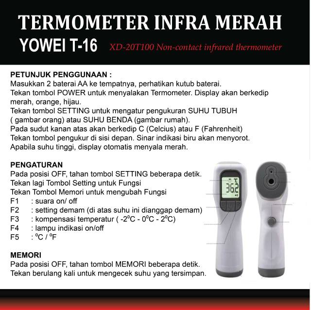 Detail Gambar Termometer Infra Merah Nomer 56