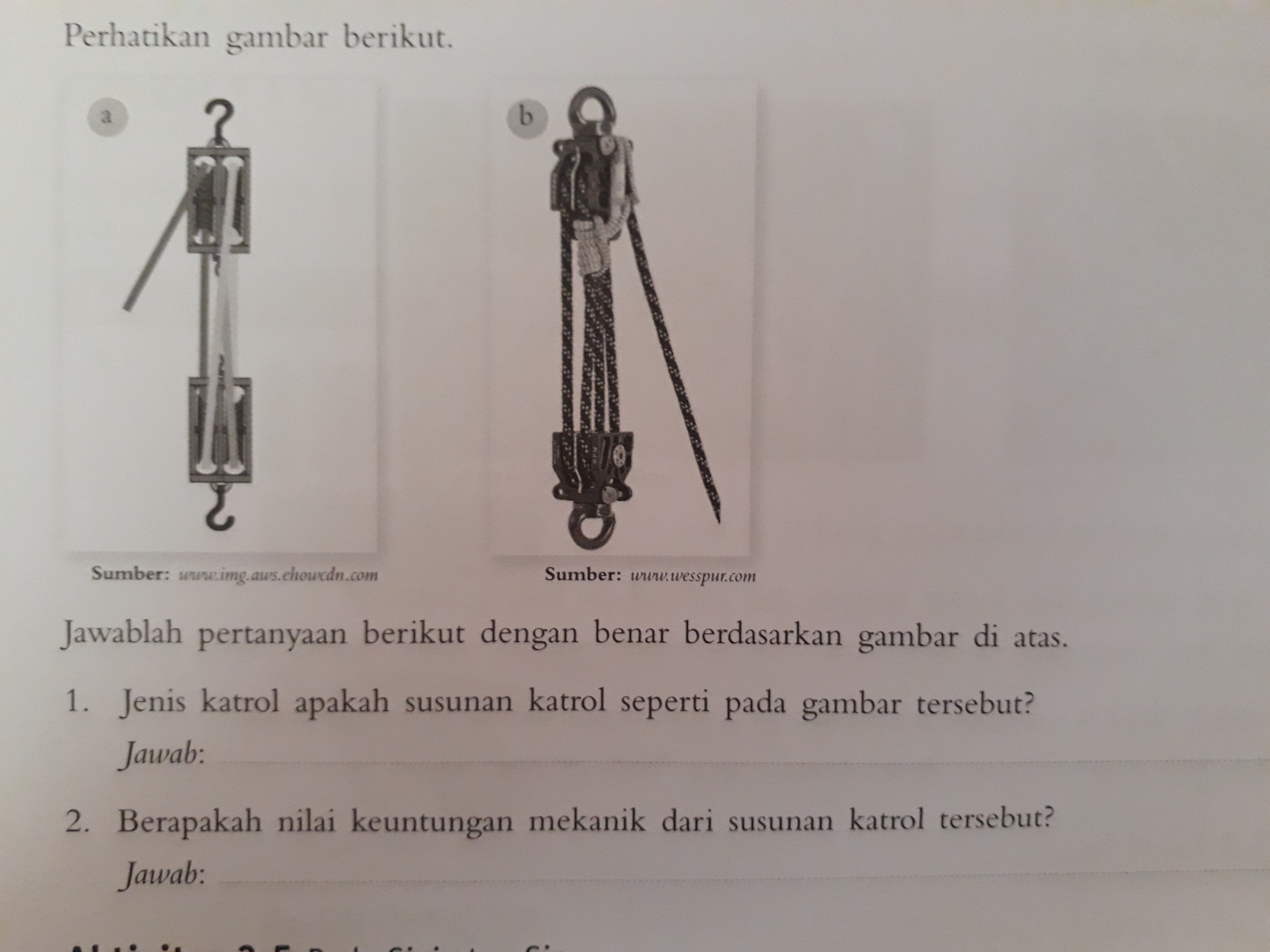 Detail Gambar Tersebut Merupakan Jenis Katrol Nomer 10