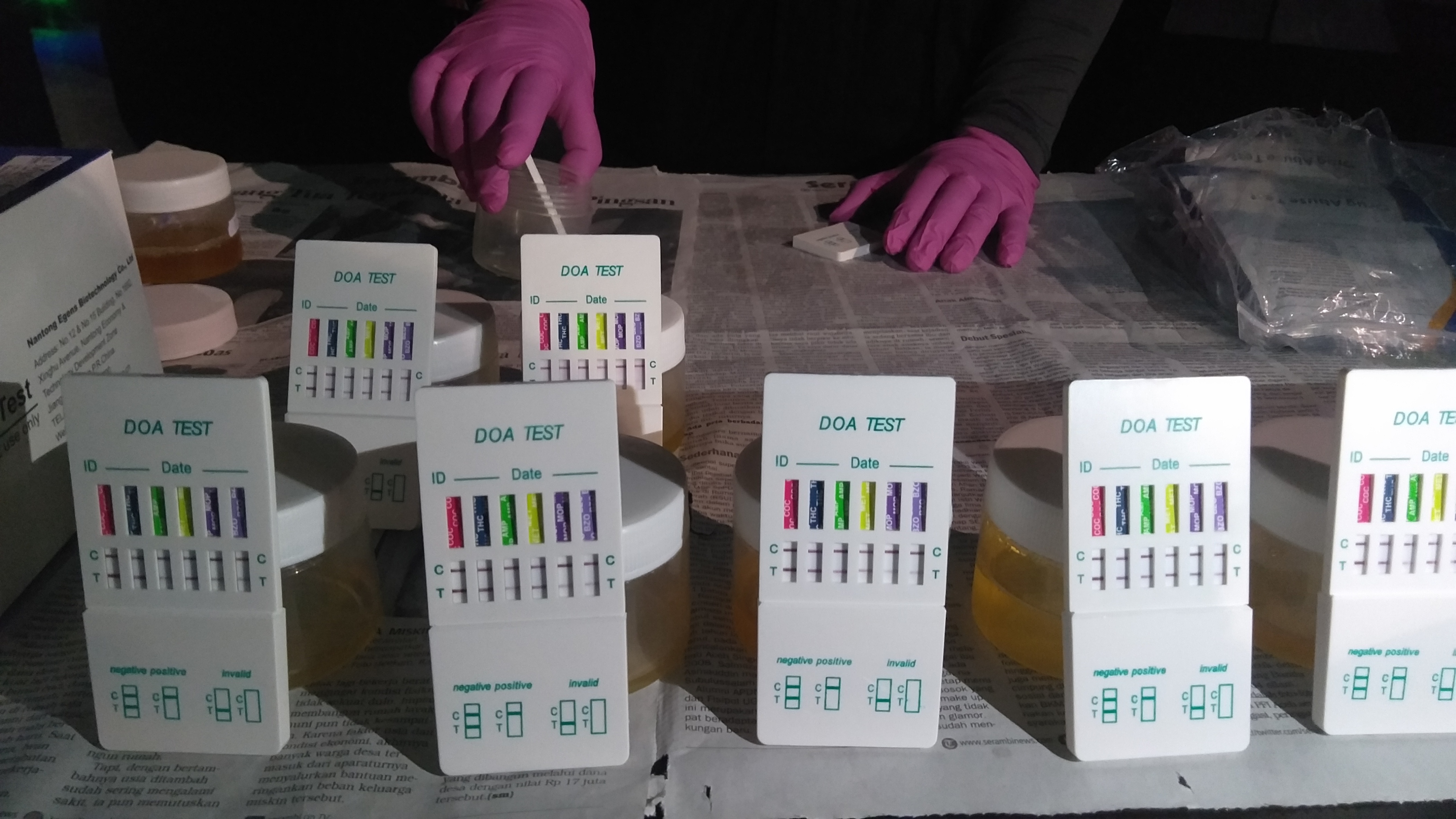 Detail Gambar Tes Urine Positif Narkoba Nomer 2