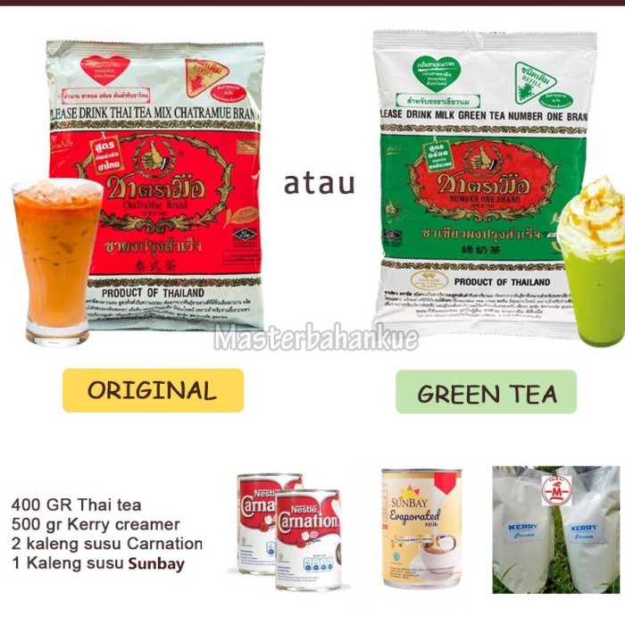Detail Gambar Thai Tea Green Tea Nomer 32