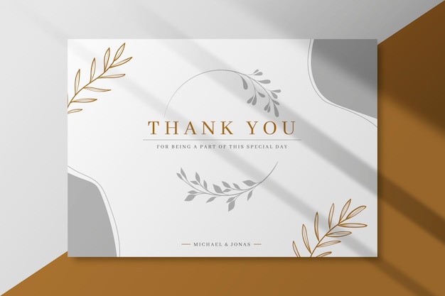 Detail Gambar Thank You Card Nomer 6