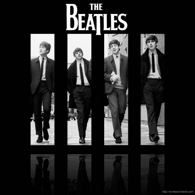 Detail Gambar The Beatles Hitam Putih Nomer 32