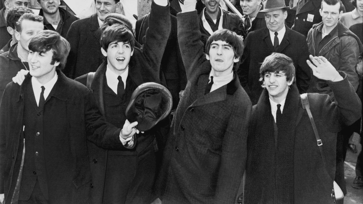Detail Gambar The Beatles Hitam Putih Nomer 34