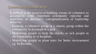 Detail Gambar The Components Ofcommunityleadership Nomer 28