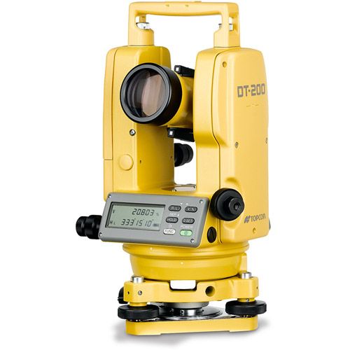 Detail Gambar Theodolite Topcon Dt 205l Nomer 13