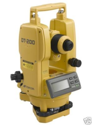 Detail Gambar Theodolite Topcon Dt 205l Nomer 3