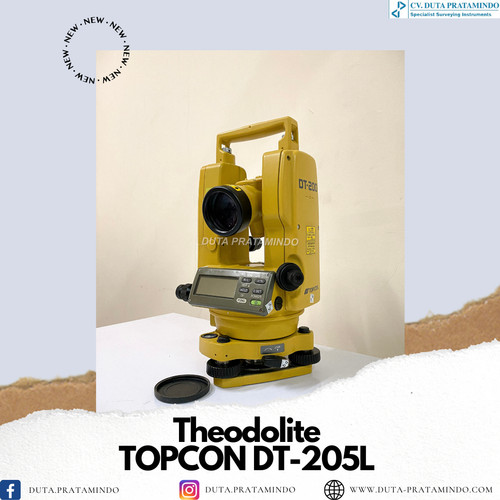 Detail Gambar Theodolite Topcon Dt 205l Nomer 45