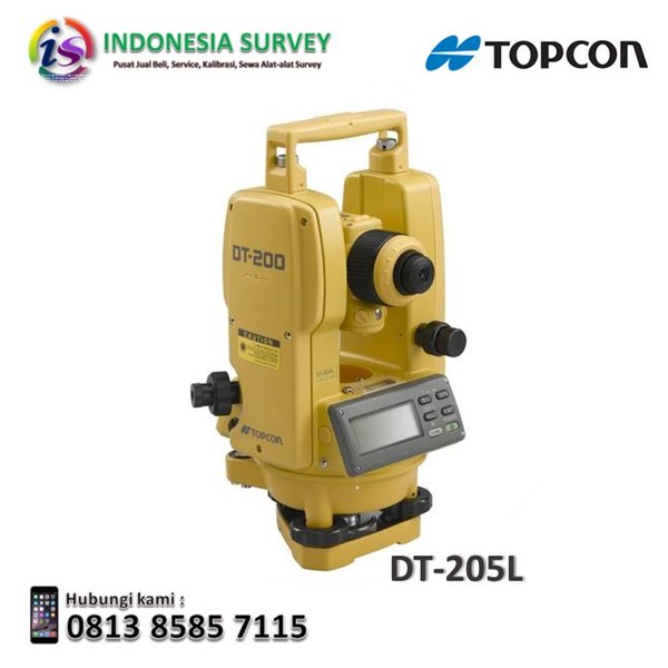 Detail Gambar Theodolite Topcon Dt 205l Nomer 6