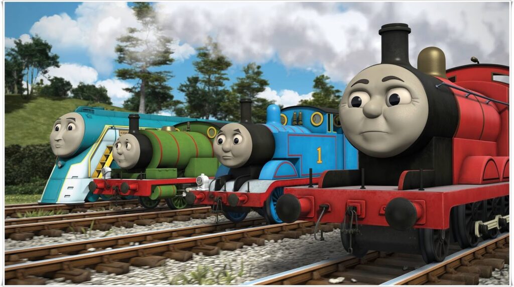 Detail Gambar Thomas Kereta Nomer 30