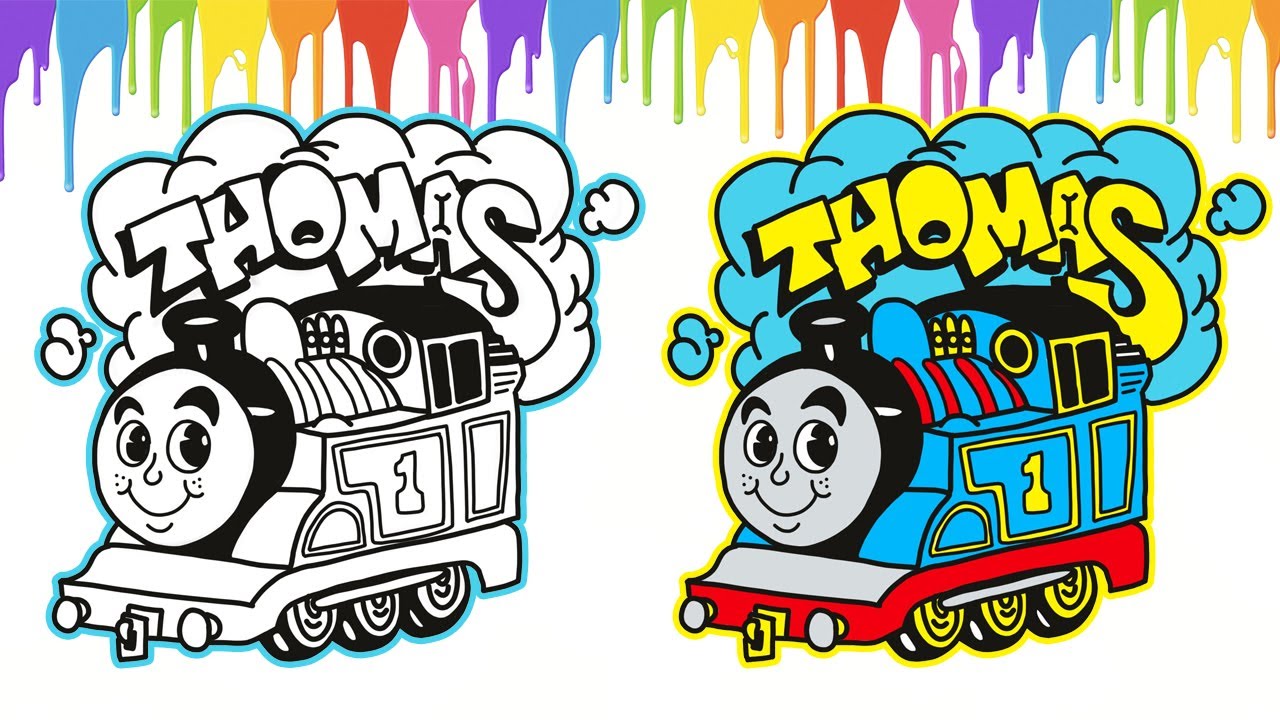 Detail Gambar Thomas Untuk Mewarnai Nomer 16