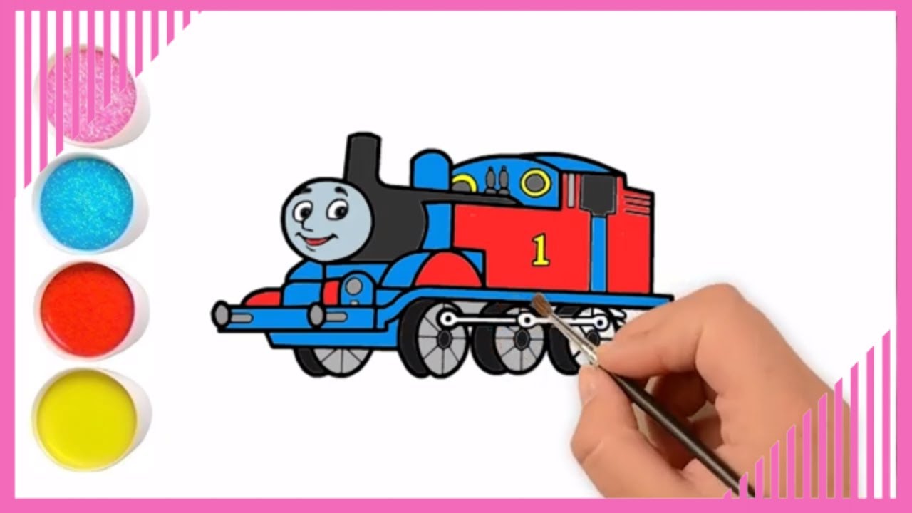 Detail Gambar Thomas Untuk Mewarnai Nomer 24