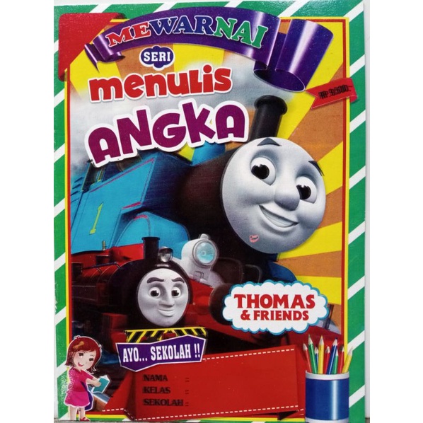 Detail Gambar Thomas Untuk Mewarnai Nomer 32