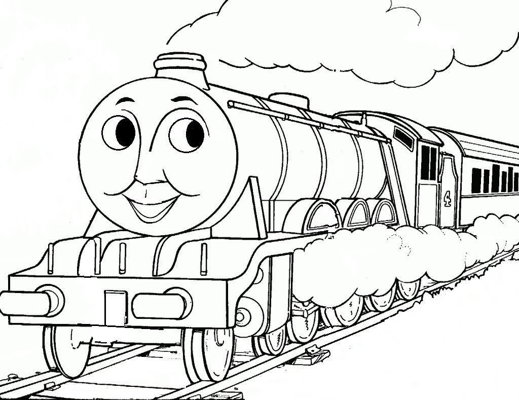 Detail Gambar Thomas Untuk Mewarnai Nomer 7