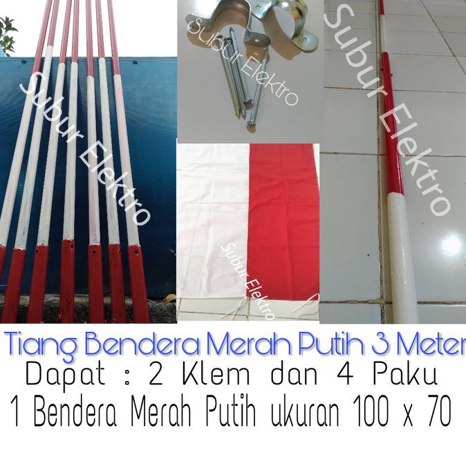 Detail Gambar Tiang 3 Bendera Nomer 16