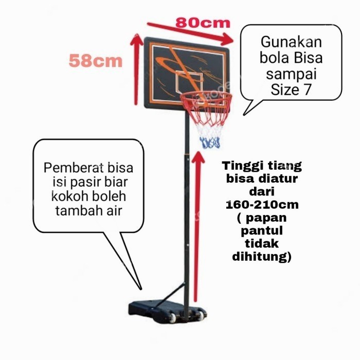 Detail Gambar Tiang Basket Nomer 51