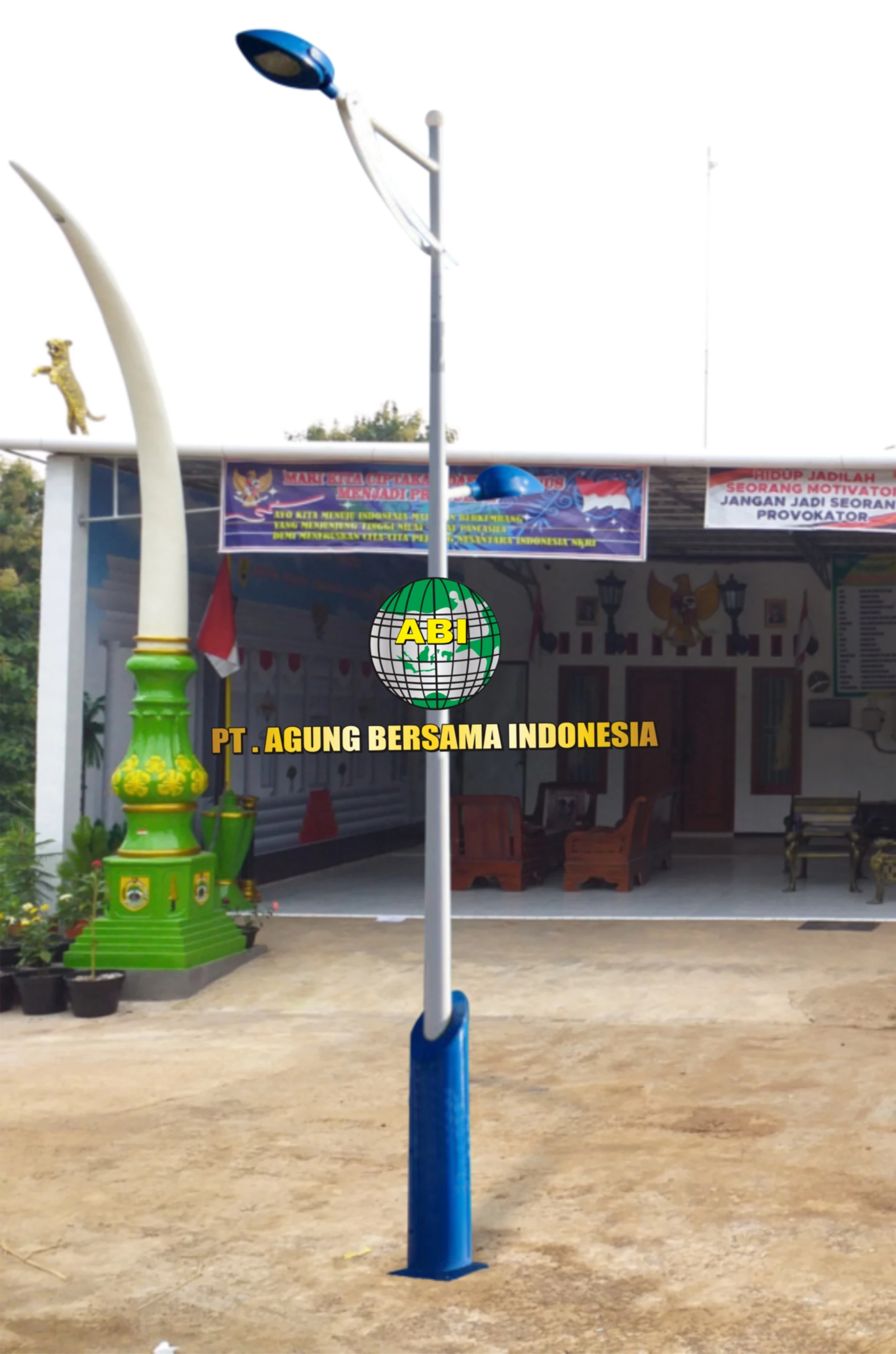 Detail Gambar Tiang Lampu Jalan Kampung Nomer 12