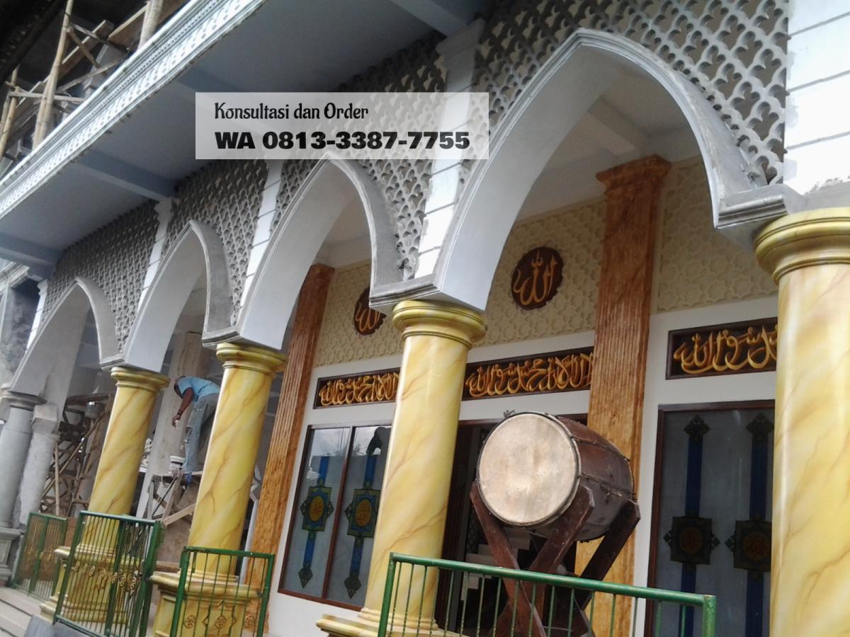 Detail Gambar Tiang Ornamen Masjid Nomer 12