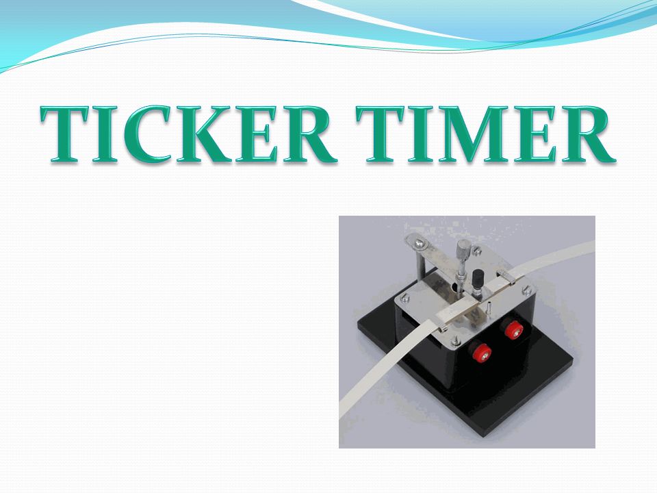 Detail Gambar Ticker Timer Nomer 40