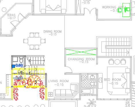 Detail Gambar Tidak Berubah Warna Autocad Nomer 37