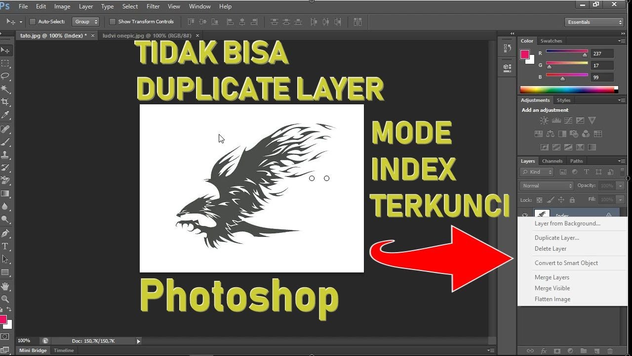 Detail Gambar Tidak Bisa Diduplicate Photoshop Nomer 4