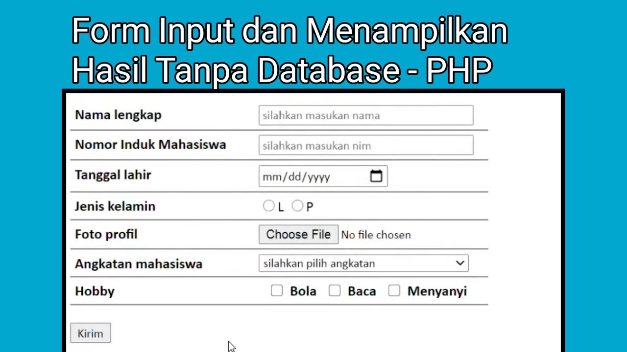Detail Gambar Tidak Tampil Di Form Php Nomer 36