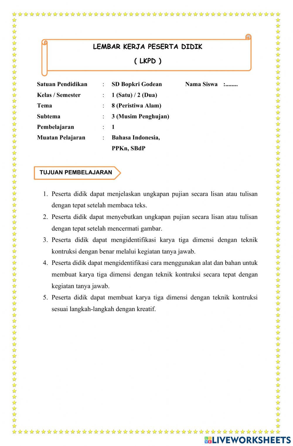 Detail Gambar Tiga Dimensi Tema 8 Kelas Iv Nomer 47