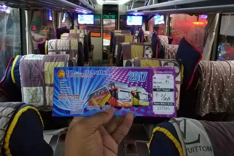 Gambar Tiket Bus - KibrisPDR