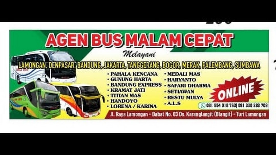 Detail Gambar Tiket Bus Nomer 20