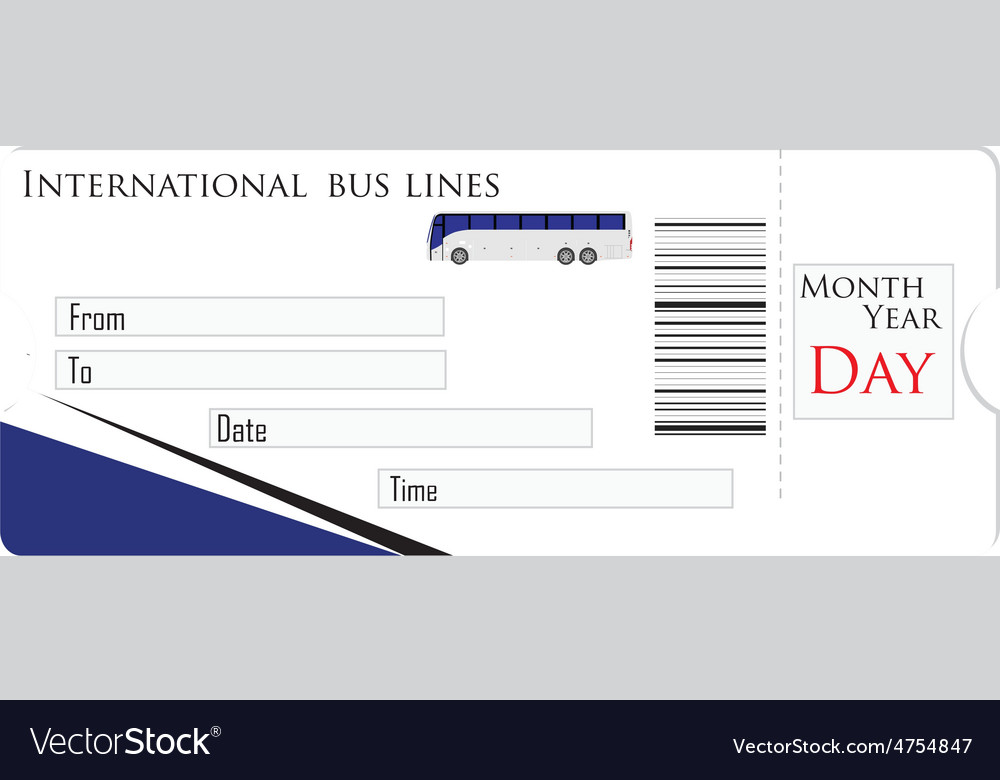 Detail Gambar Tiket Bus Nomer 46